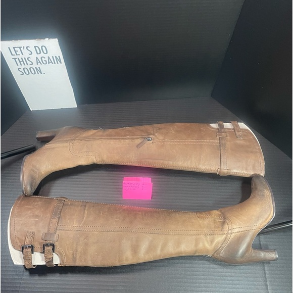 Sam Edelman OTK boots in taupe Like New PRICE IS FIRM WHICH MEANS NO DISCOUNTS - Picture 6 of 16